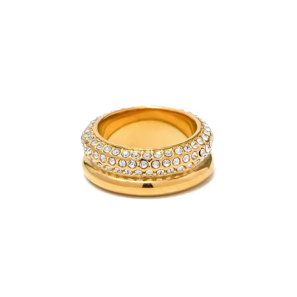 18K Gold Plated Spinner Ring