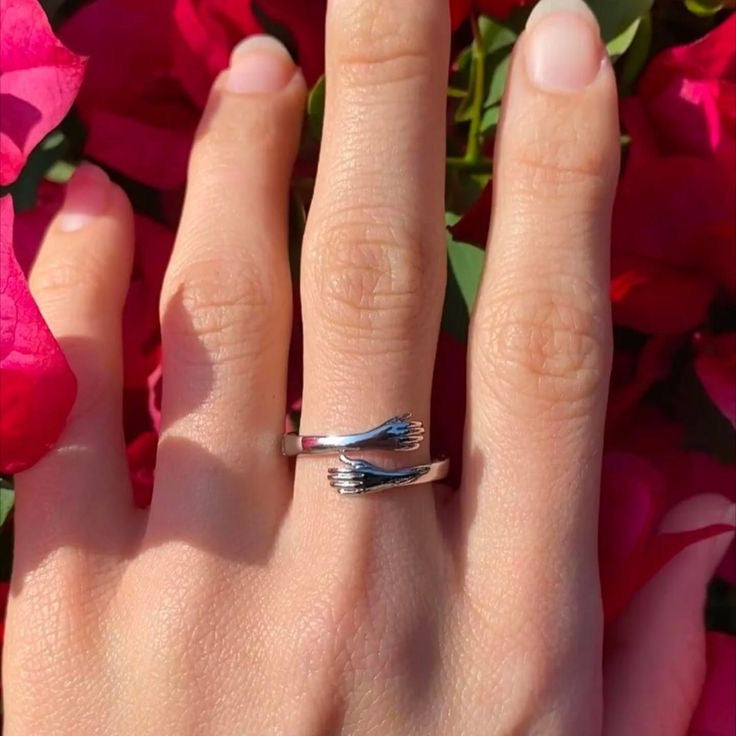 2X Hug Ring For Couple