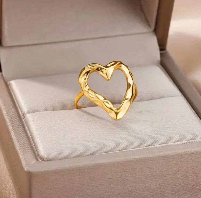 18K Gold Plated Spinner Ring