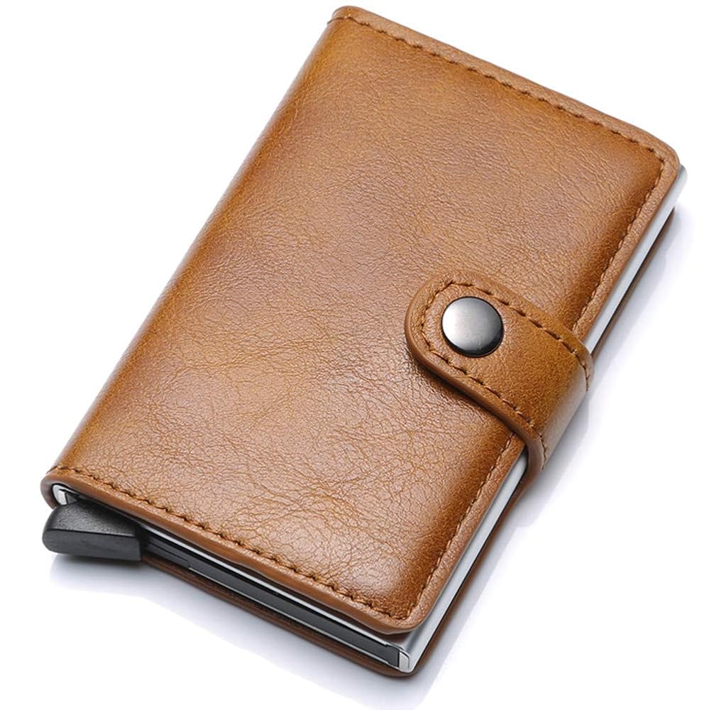 PU Leather Wallet & Pop up card holder