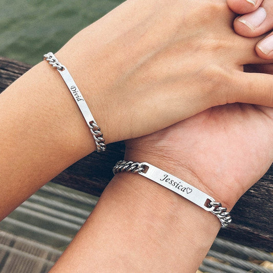 2X Couple Chain Bracelet
