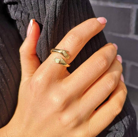 2X Hug Ring For Couple