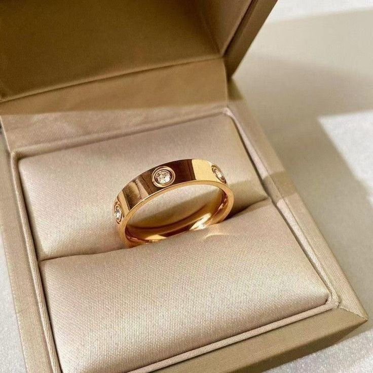 Stainless Steel Cartier Ring