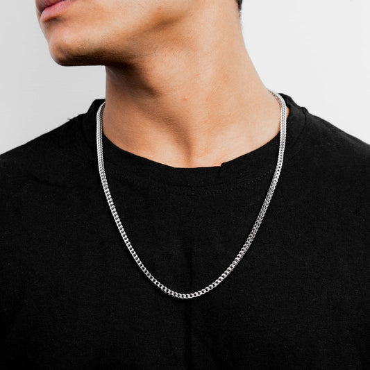 FOXTAIL 4MM CHAIN (SILVER)