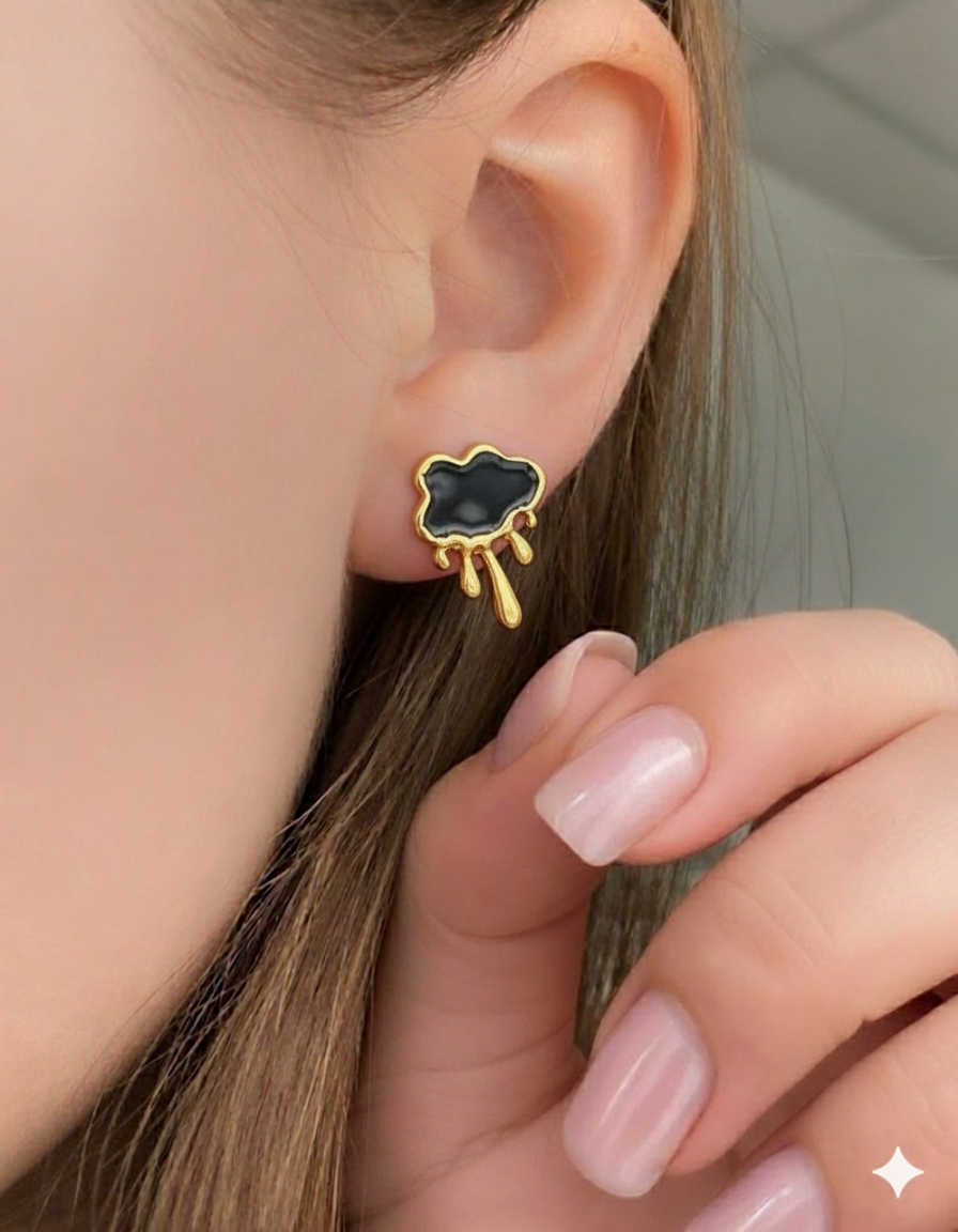 Meltdown Studs - Black