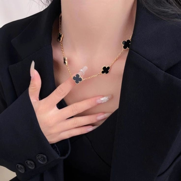 7 Leaf Clover Jewellery Set
