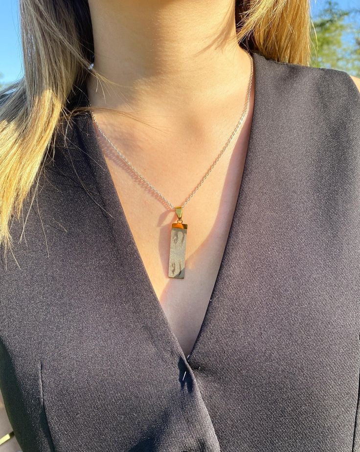 2X Personalized Eye's Engraved Necklace