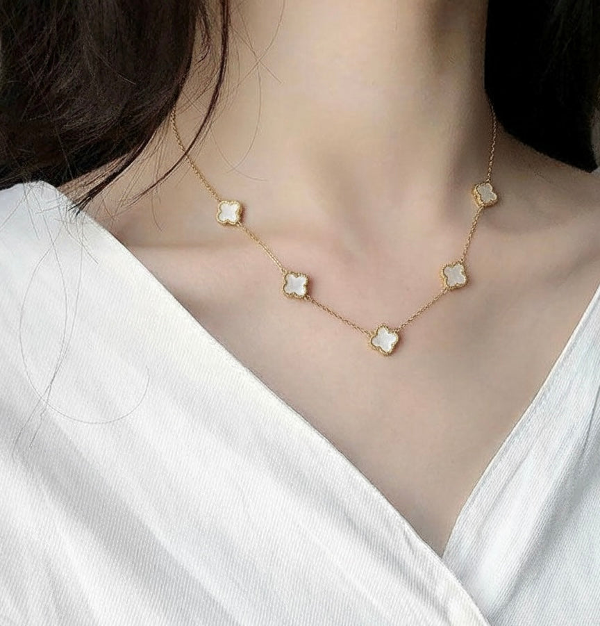 7 Leaf Clover Jewellery Set