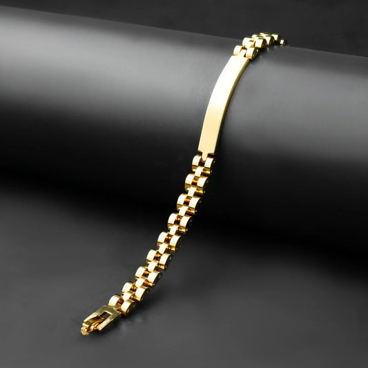 8mm Golden rado link chain Bracelet