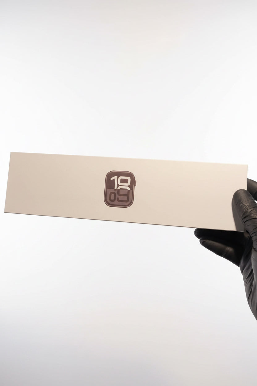 Series 10 golden edition with apple logo