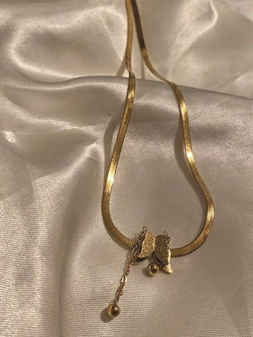 Vintage Butterfly Necklace