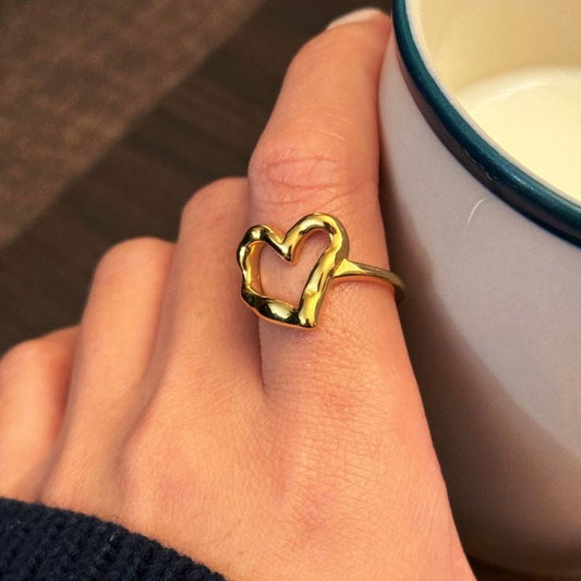 18K Gold Plated Spinner Ring