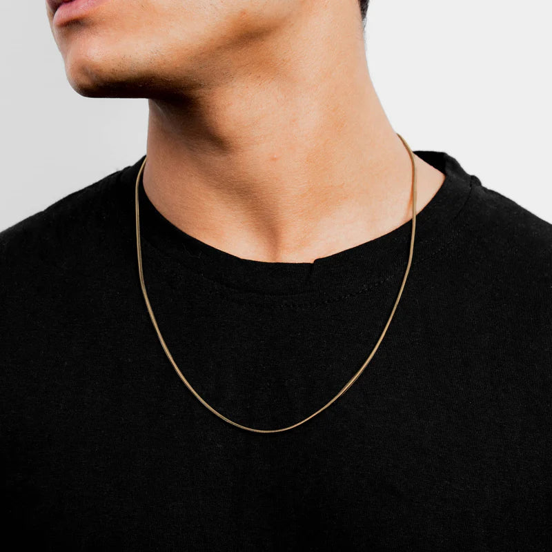 SNAKE 1.5MM CHAIN (GOLD)