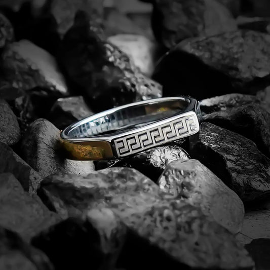 Black Versace Ring